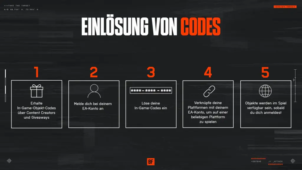 Battlefield 6 – Code für Spielerkartenhintergrund und Titel