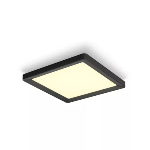 Philips Hue Tento White Ambiance LED-Deckenpanel – Schwarz, 29,5 × 29,5 cm