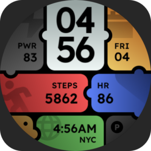 Puzzle: Watch Face für WearOS-Smartwatches