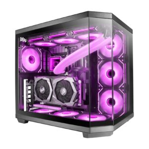 Mars Gaming MC-3TCORE ATX-Gehäuse mit 3 Glasseiten