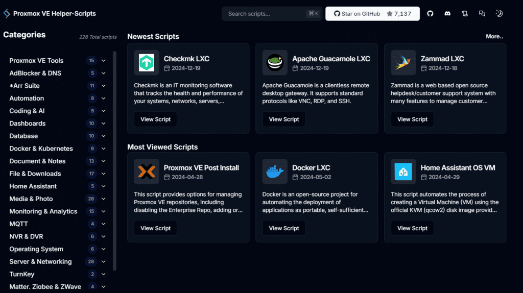 proxmox-helper-scripts