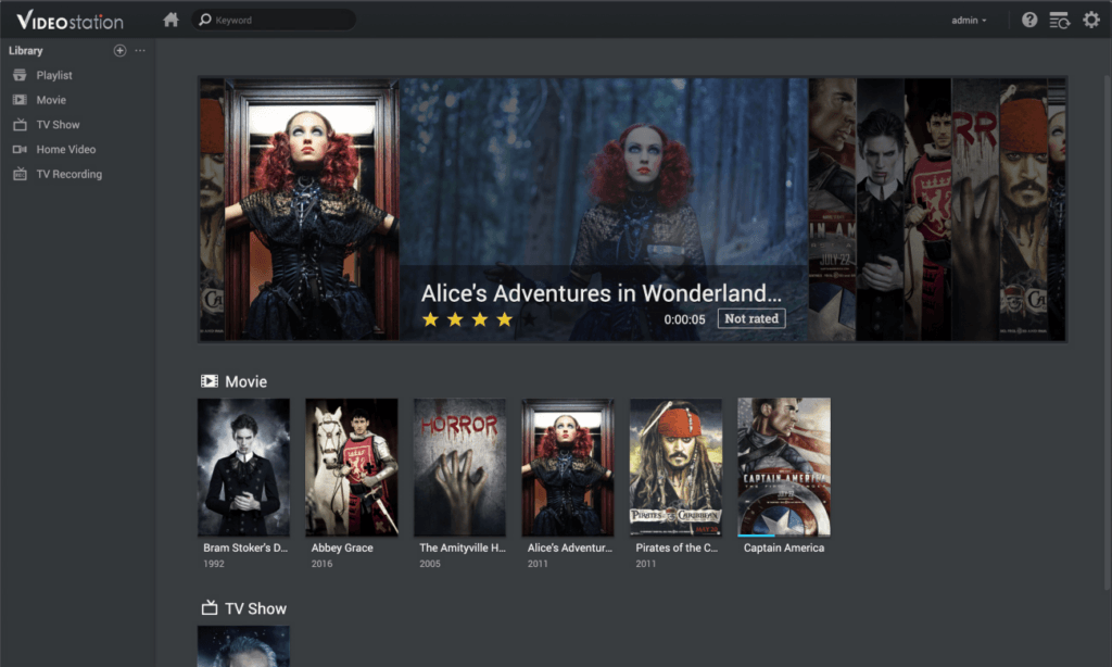 Synology Video Station unter DSM 7.2.2