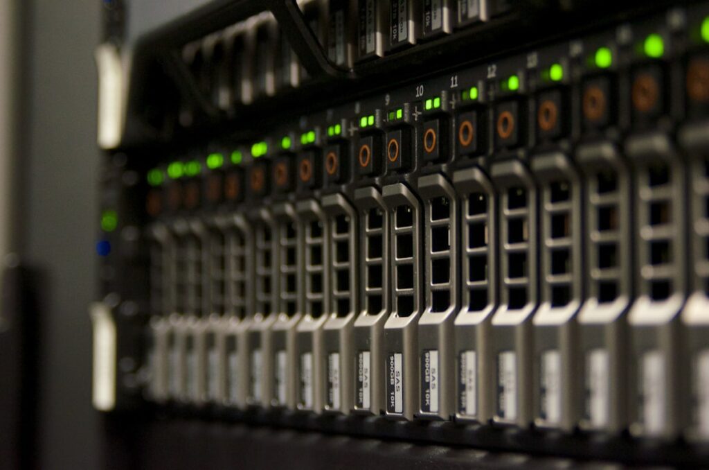 Server im Rechenzentrum