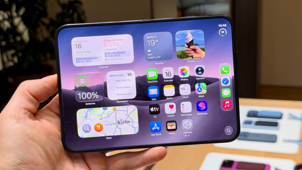 iPhone Duo im Hands-on: Apples erstes Falt-Smartphone fordert Samsung heraus