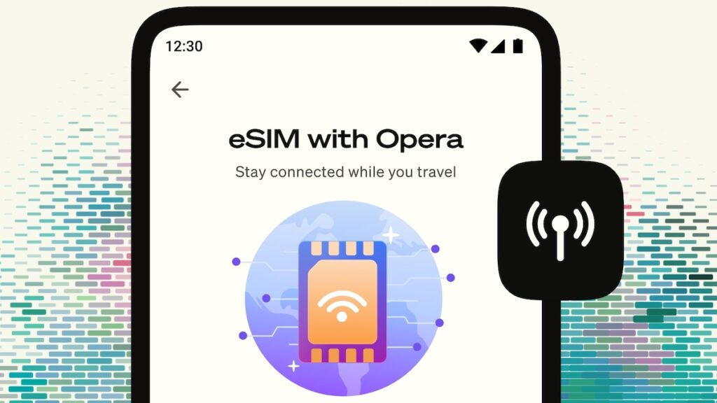 Opera für Android: Neuer eSIM-Dienst bringt Datenvolumen für Auslandsreisen