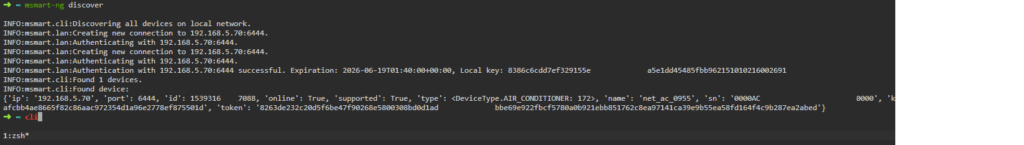 Midea PortaSPlit Home Assistant integration