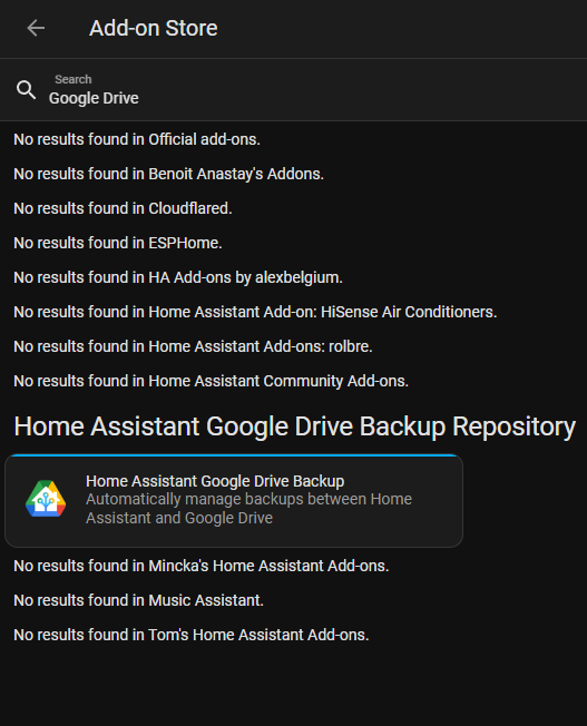 Suchergebnis für das Google Drive Backup Add-on